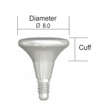 IS Healing Abutment 80